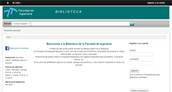 Desktop Screenshot of biblio.fi.mdp.edu.ar
