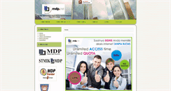 Desktop Screenshot of mdp.net.id