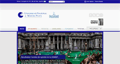 Desktop Screenshot of mdp.edu.ar